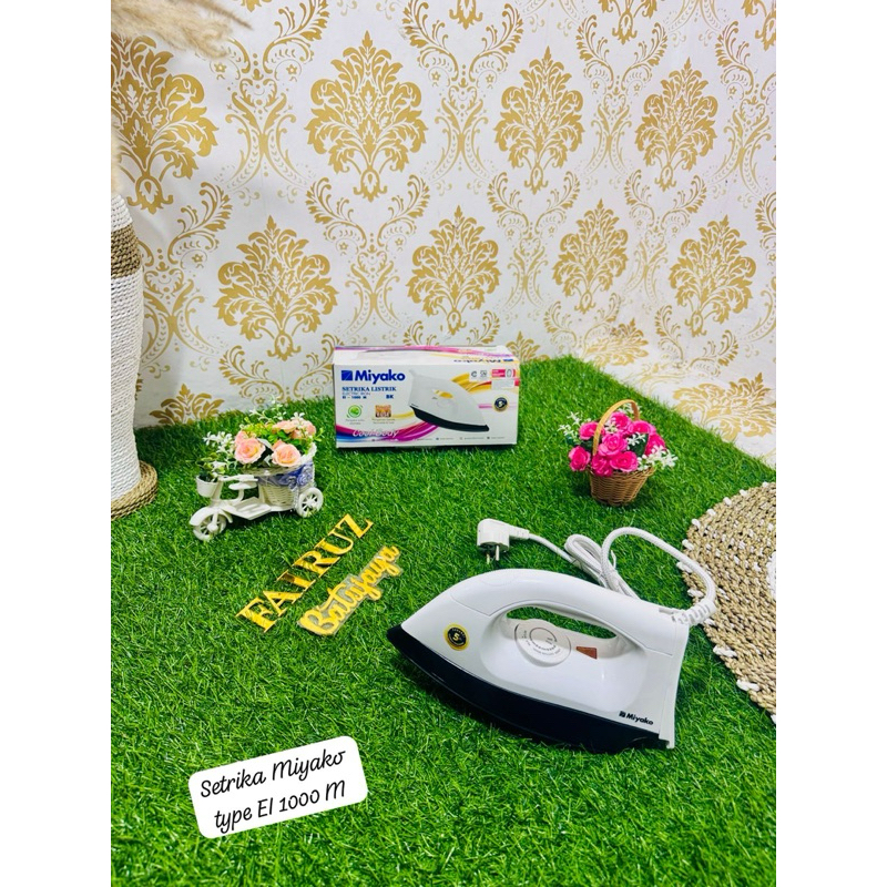 setrika miyako EI 1000 m / gosokan baju miyako