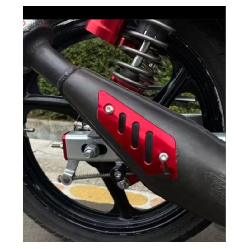 COVER KNALPOT YAMAHA FIZ R AHM SERIES PELINDUNG KNALPOT FIZ R MODEL AHM