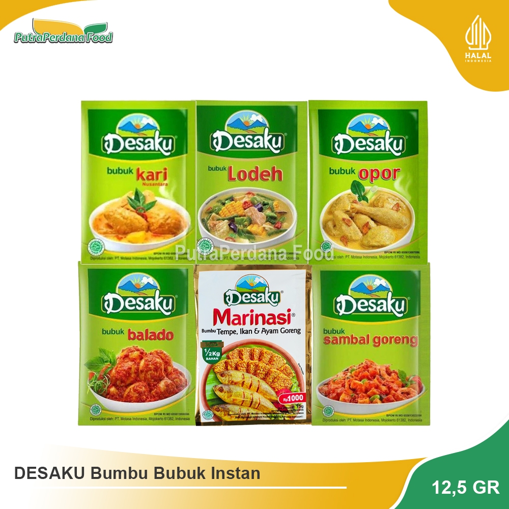 

DESAKU Bumbu Bubuk Instan 12,5gr (1 Pcs)