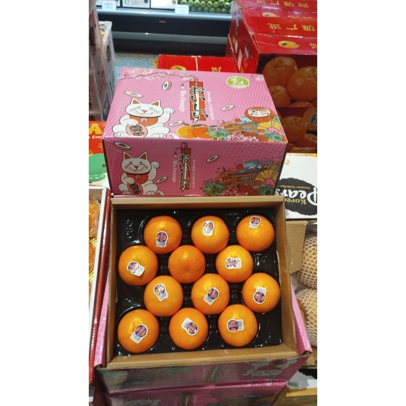 

Buah jeruk wokam premium rrc super fresh manis Gift box