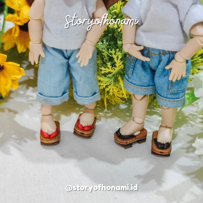 GETA SANDAL UNTUK  DOLL YMY DOD