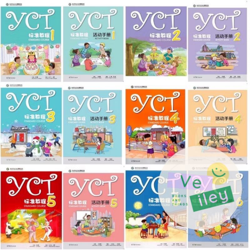 

YCT Standard Course Textbook Workbook YCT 标准教程 Level 1 2 3 4 5 6 7 8