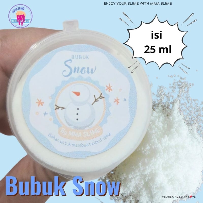 INSTANT SNOW FAKE SNOW BUBUK SALJU ISI 25ml