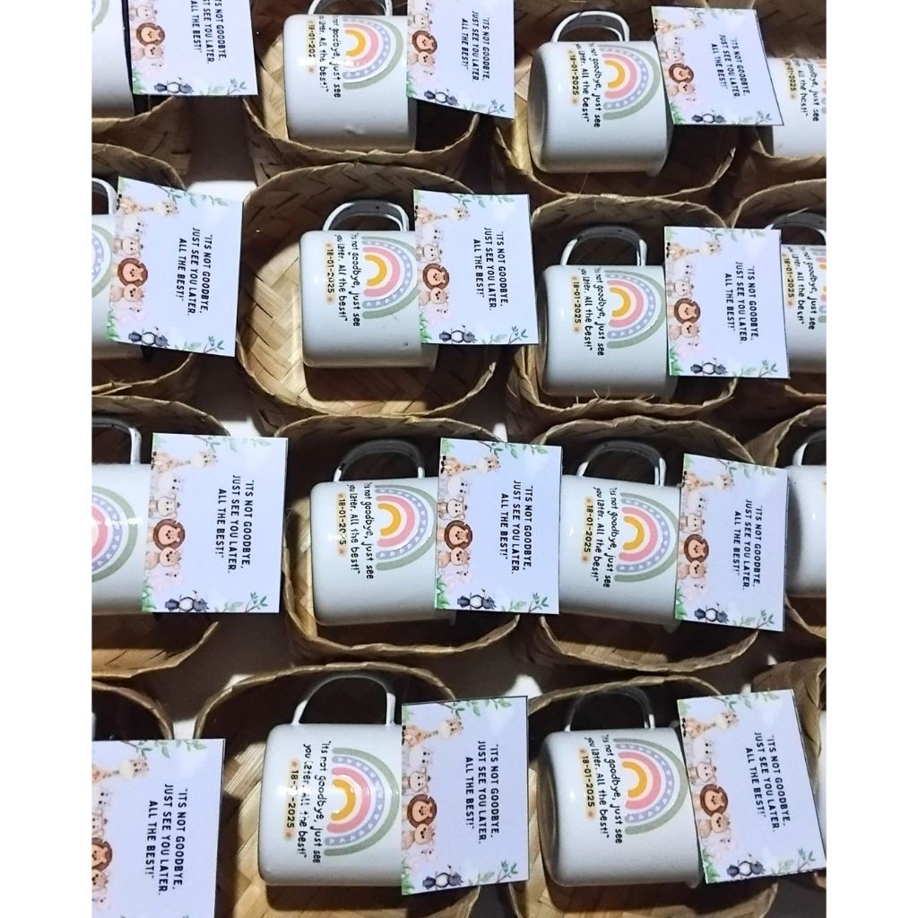 MUG ENAMEL CUSTOM/ SOUVENIR MUG ENAMEL KEMAS BESEK