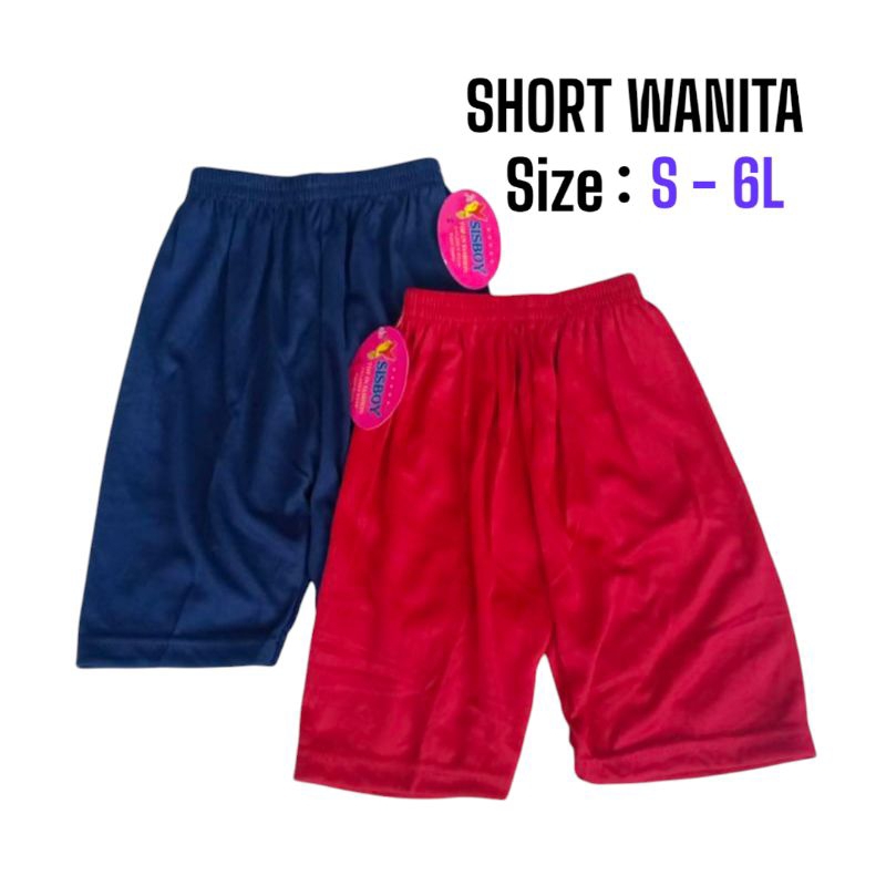 SHORT WANITA CELANA PENDEK WANITA CELANA SHORT SISBOY