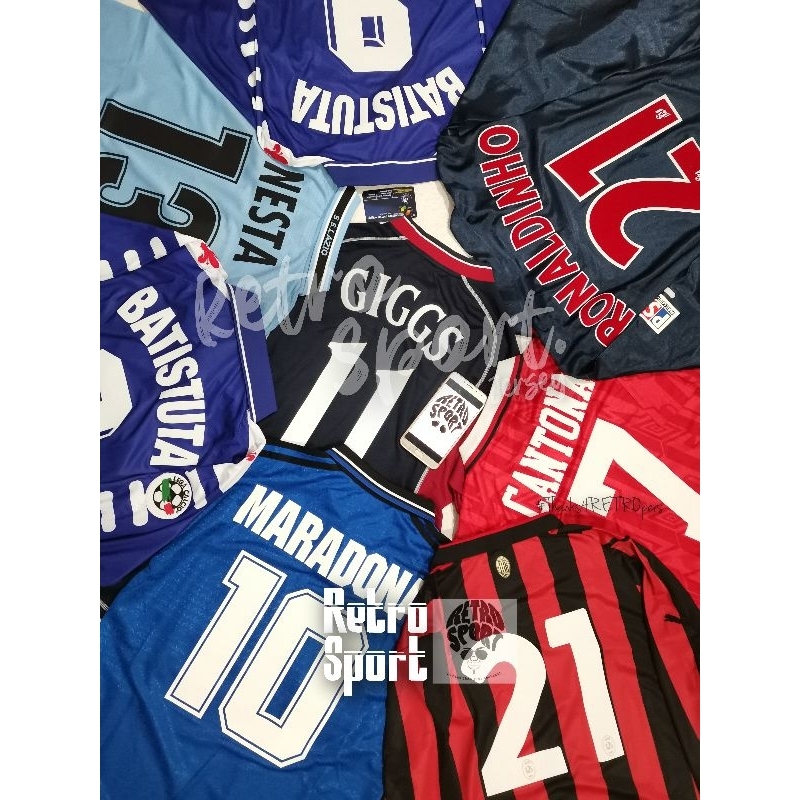 PILIHAN TAMBAH NAMESET JERSEY DAN PATCH RETRO