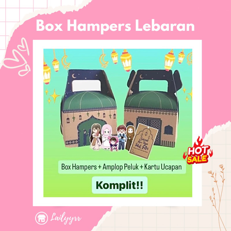 

Box Hampers Lebaran Unik || Box Hampers Idul Fitri || READY