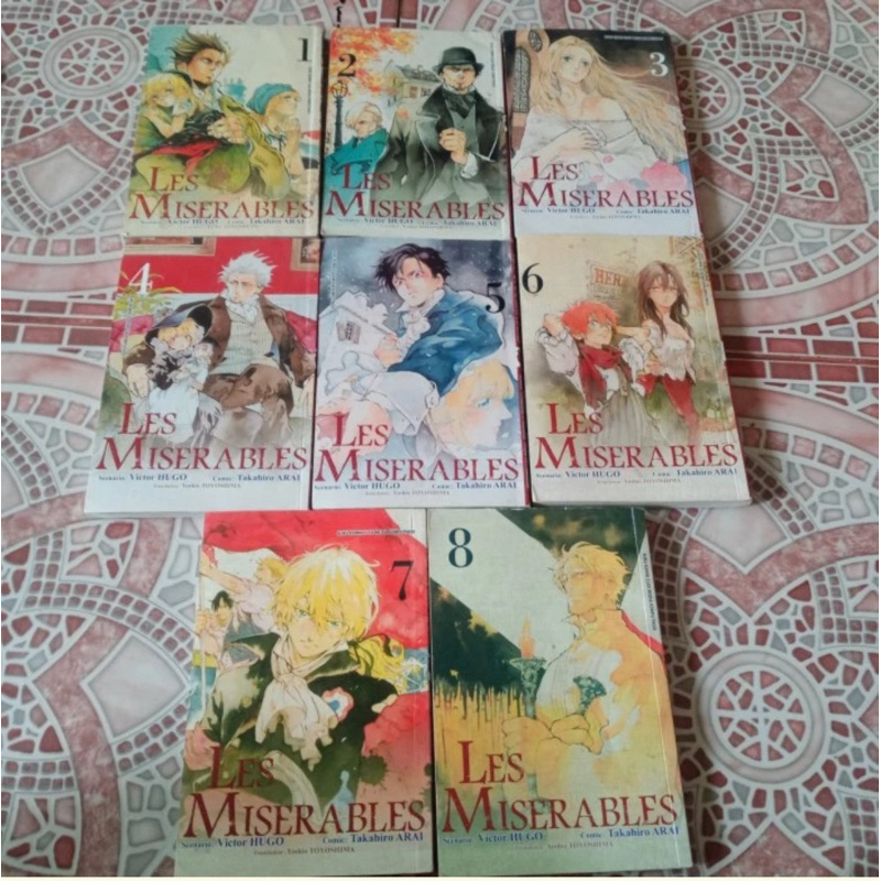 komik les miserables 1-8 tamat kolpri