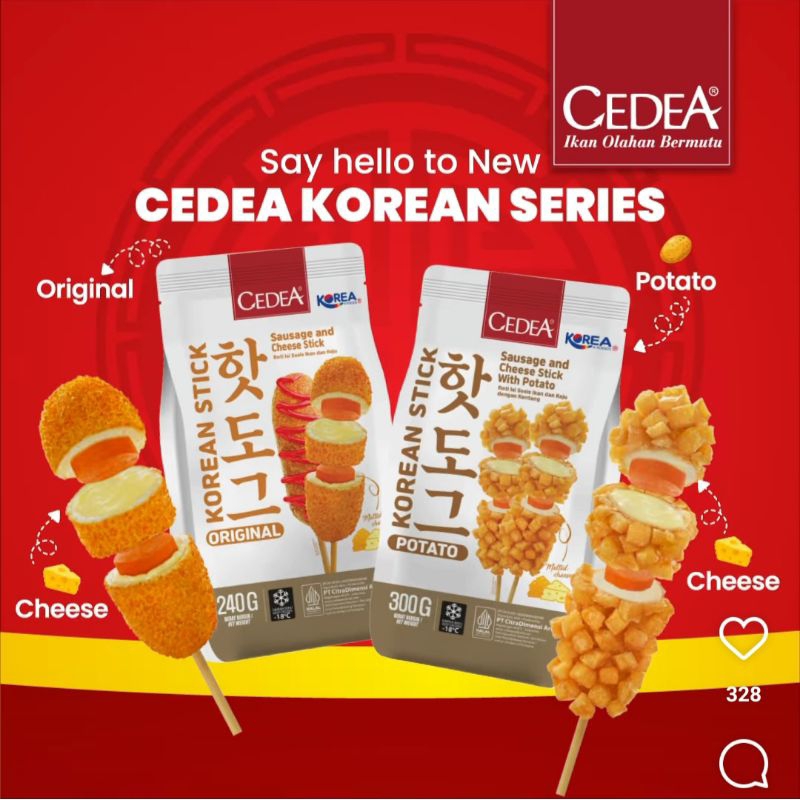 

Cedea Korean Series / Korean Stik Cedea / Eomuk Bar Cedea