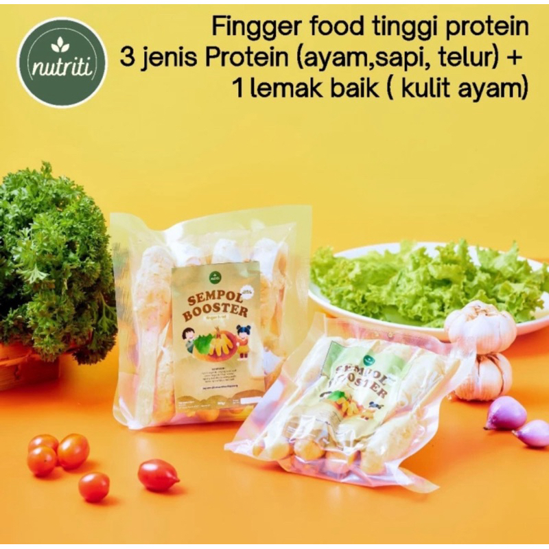 

Sempol Booster Finger Food Snack Protein Dairy Free By Nutriti