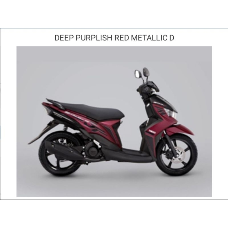 STRIPPING/LIS SOUL GT 2013 WARNA UNGU ASLI YAMAHA