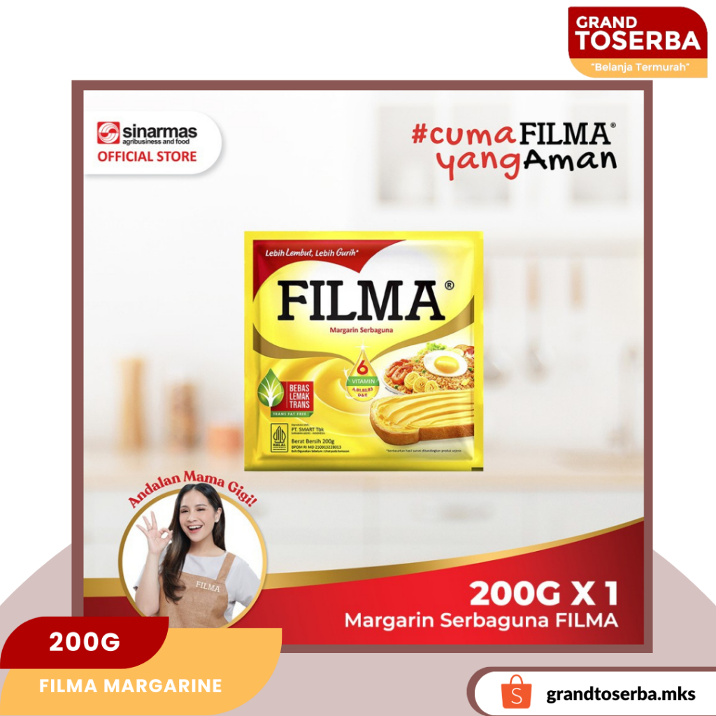 

Filma Margarine Sachet Serbaguna 200gr