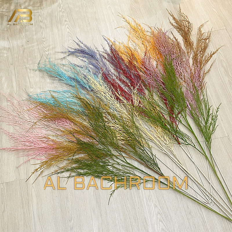 BUNGA ARTIFICIAL SERABUT KERING ELASTIS JUMBO BUNGA PLASTIK HIASAN DEKORASI WEDDING AESTHETIC B8479