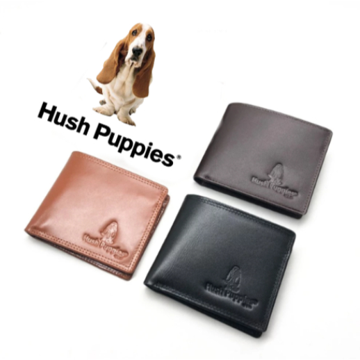 Hush Puppies Elegant Genuine Cow Leather wallet dompet pria kulit asli 001 hss