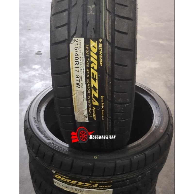 BAN MOBIL DUNLOP 215 40 R17 DIREZZA TUBELESS