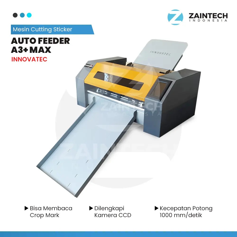Mesin Cutting Sticker INNOVATEC Auto Feeder A3+ MAX | Cutting Sticker