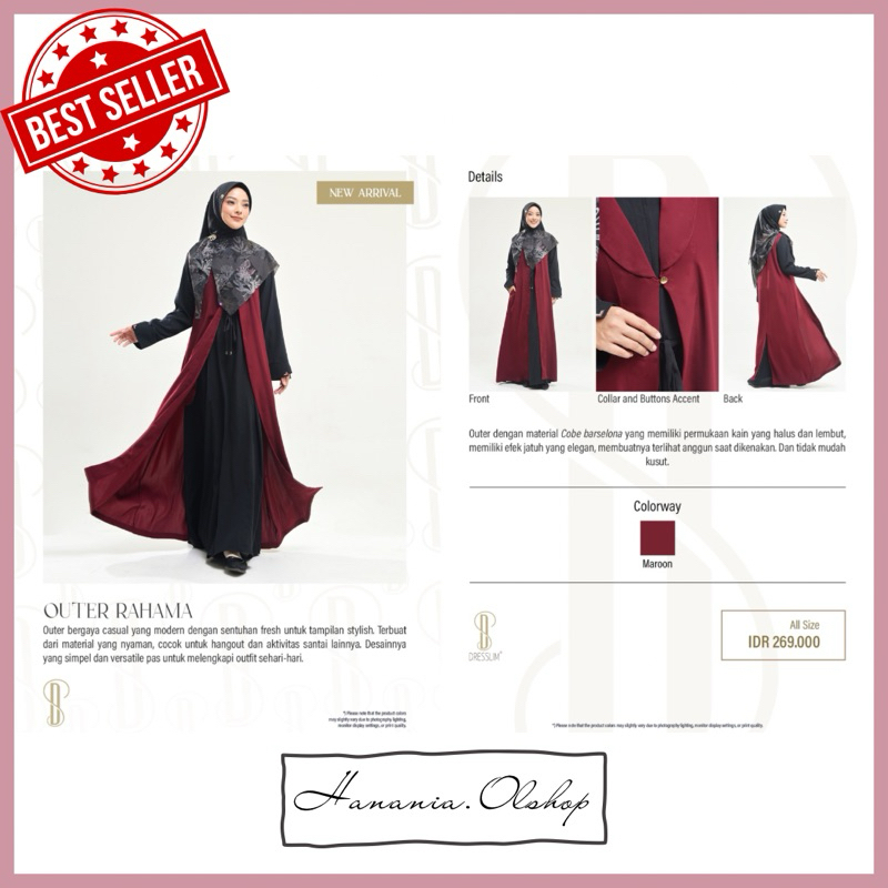 DISKON RABBANI - Outer Rahama Rabbani | Outer | Outer rabbani | Cardigan