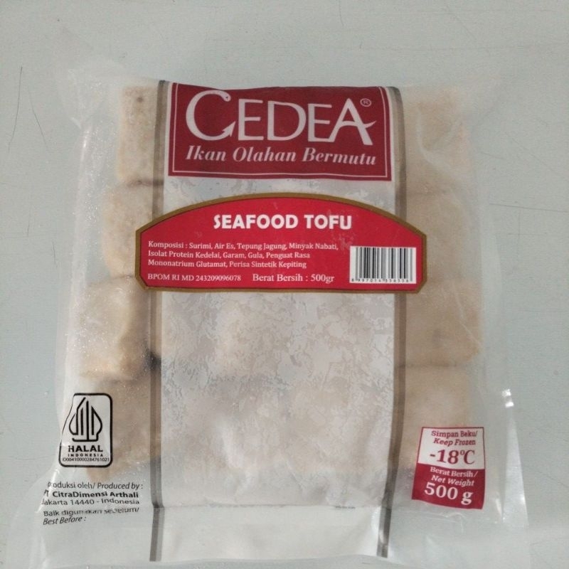 

Cedea Ikan Olahad Tofu 500g