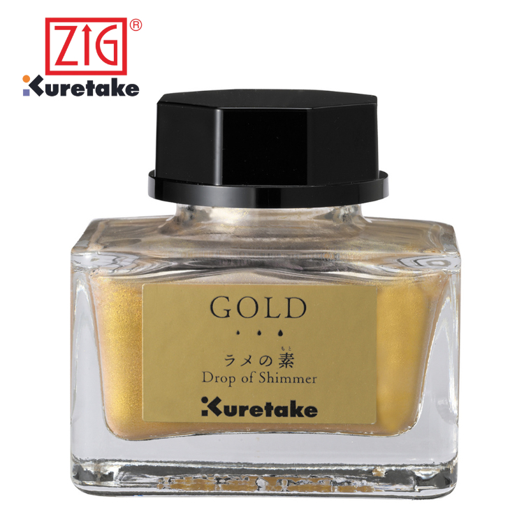 

ZIG Kuretake Ink-Cafe Drop of Shimmer Gold