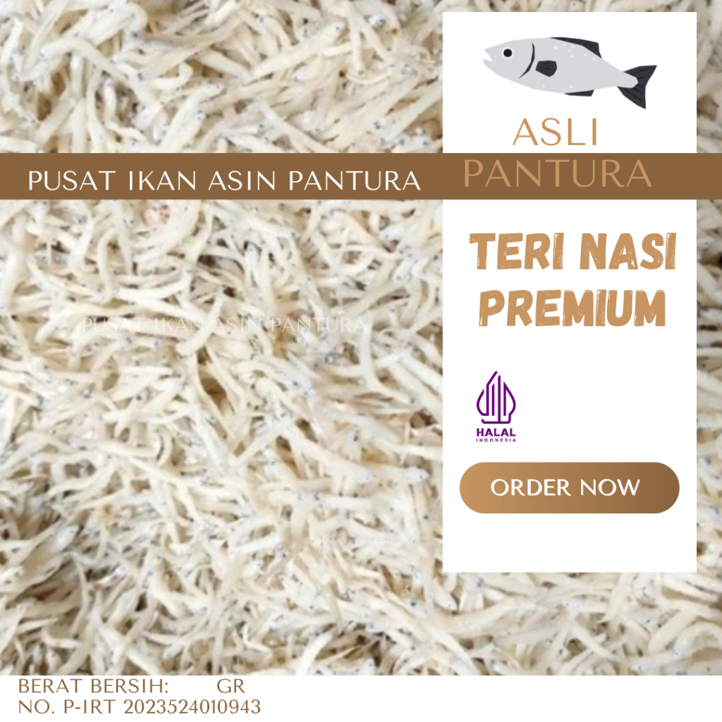 

IKAN TERI NASI ASIN