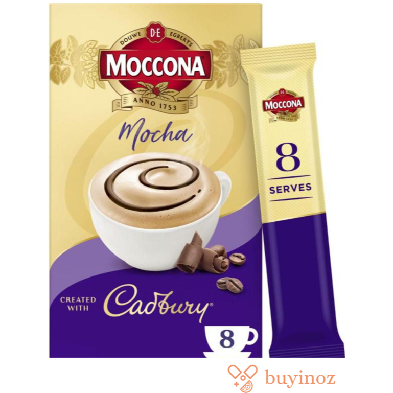 

Moccona Cadbury Mocha Coffee Sachets | 8 pack