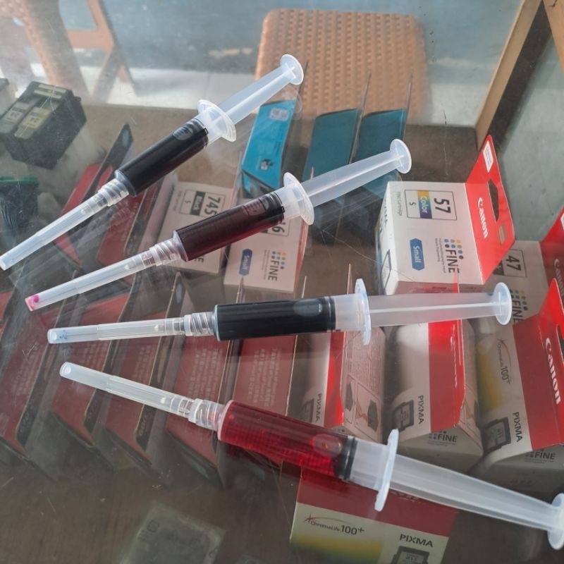 Tinta Printer Canon Suntik