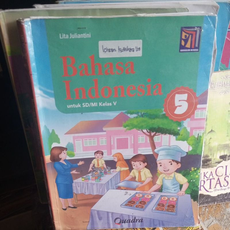 BUKU BAHASA INDONESIA UNTUK SD KELAS 5 KURIKULUM MERDEKA PENERBIT QUADRA
