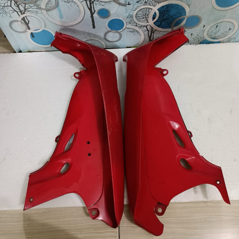 Tebeng dek body fairing sayap Suzuki Shogun R New 110 shogun r 110 merah original copotan murah