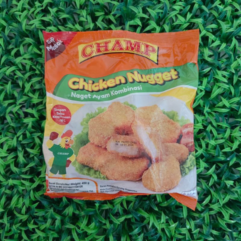 

Champ Nugget Ayam Reguler (Kombinasi) - Berat 450 Gr