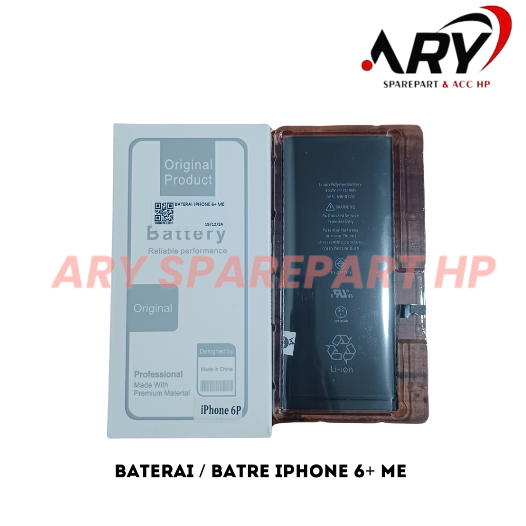 Baterai / Batre Iphone 6+ ME