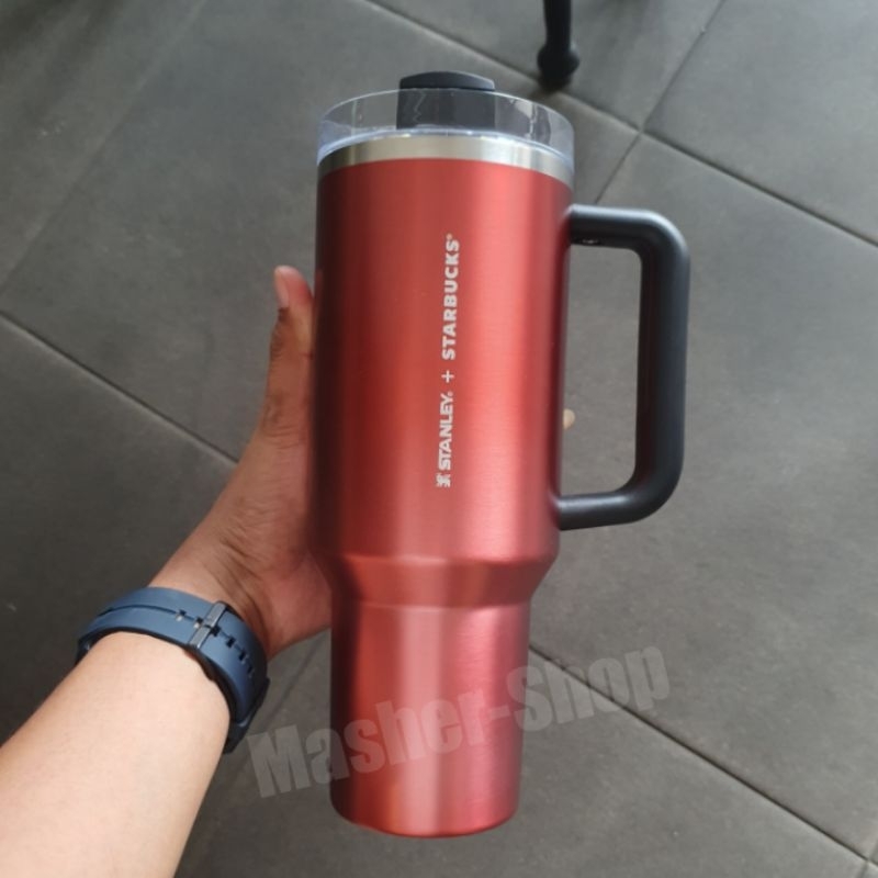 Tumbler Starbucks x Stanley Lunar 2025 Handle Bronze