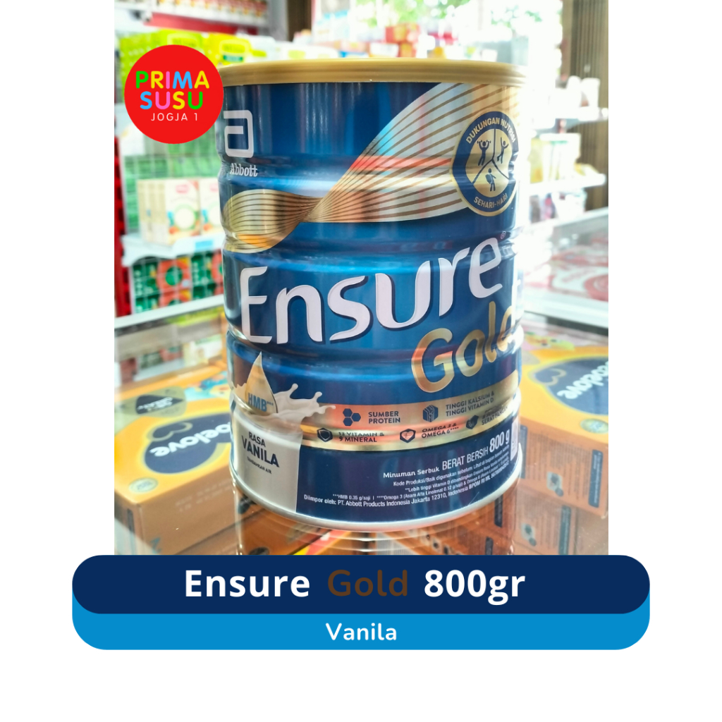 

wadistroalip Ensure Gold 800 gr Vanila ED JANUARI 2027