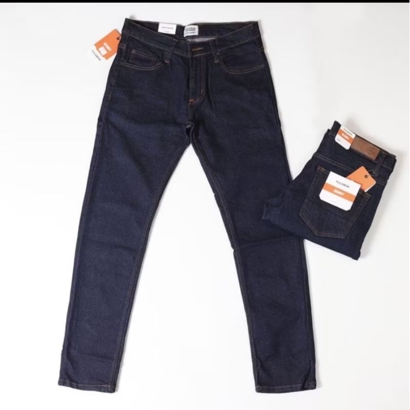 Celana Jeans Pria Pull&Bear Black Garmen Hitam Celana Skinny Navy Garmen Streetch Celana PullandBear