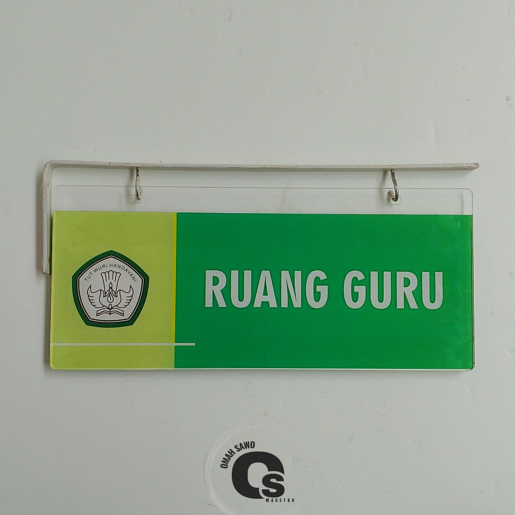 

Akrilik Ruang Guru - Nama Ruang Sekolah - Kantor Guru - Akrilik Gantung