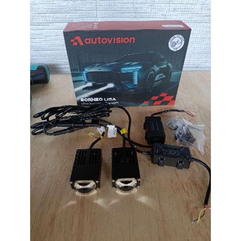 Mini Biled Projector 1 mata autovision Borneo USA 50w