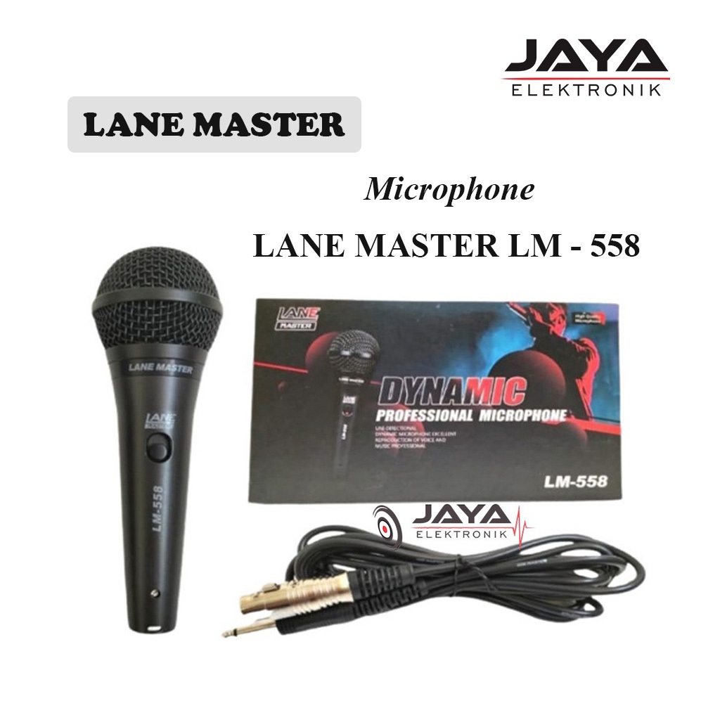 Microphone Lane Master LM 558 ORIGINAL MIC Lane Master LM 558 ORIGINAL
