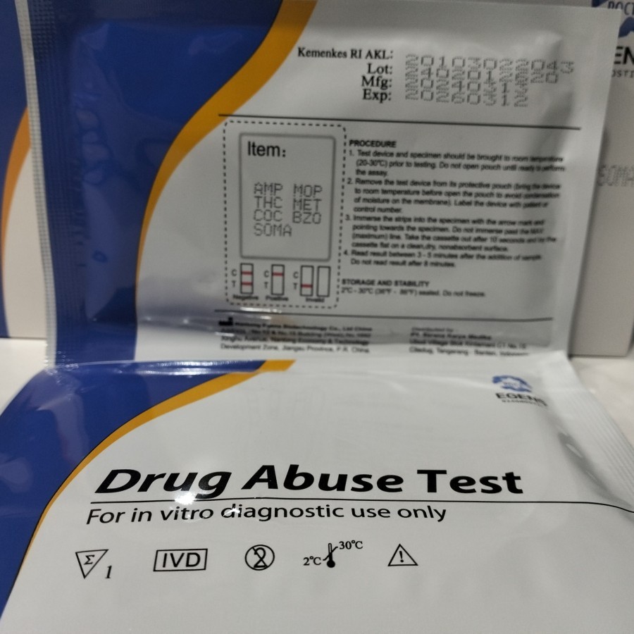 Egens Drug Test 7 Parameter per Pack