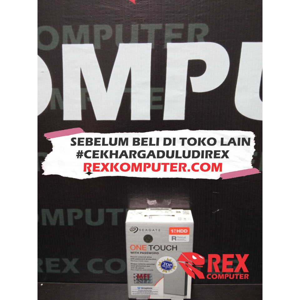 SEAGATE EXTERNAL ONE TOUCH 1TB