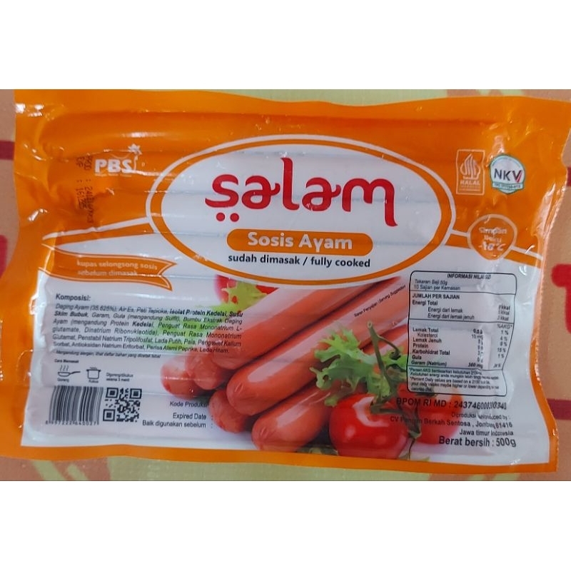 

Sosis Salam Ayam 500 gram