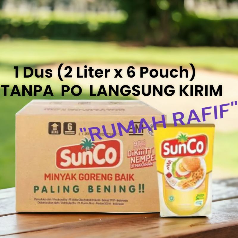 

SUNCO 2 LITER 1 DUS ( isi 6 Pouch) PROMO