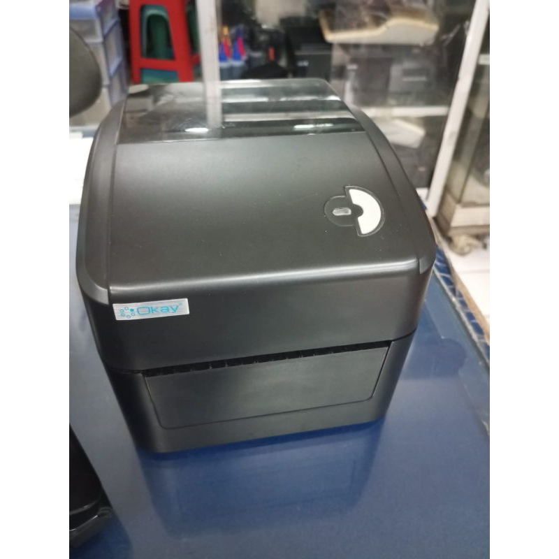 Printer Thermal Barcode OKAY D100BL USB & BLUETOOTH Second / printer cetak resi / printer label resi