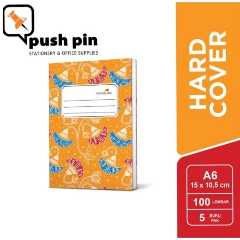 

Paperline Hard Cover Kwarto 100 Lembar