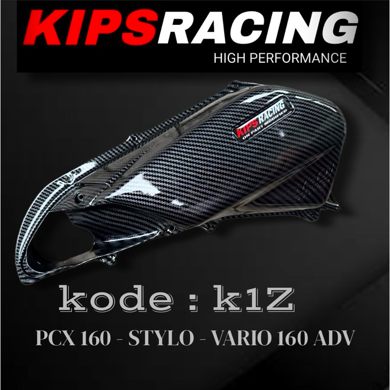 TUTUP FILTER PCX 160 CARBON GLOSY Tutup filter pcx 160 carbon orinal filter vario 160 carbon adv 160