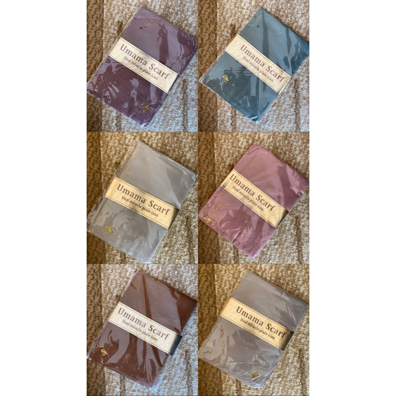 Jilbab Segi Empat Umama polos