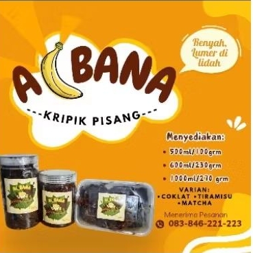 

Keripik Pisang Lumer By ALBANA