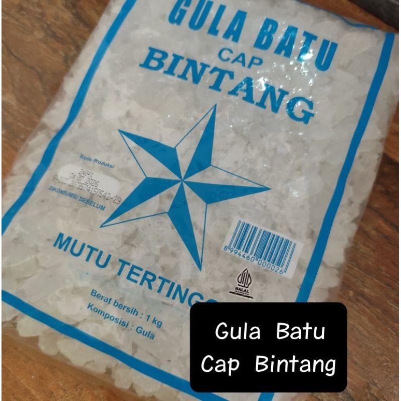 

Gula Batu Cap Bintang 1kg