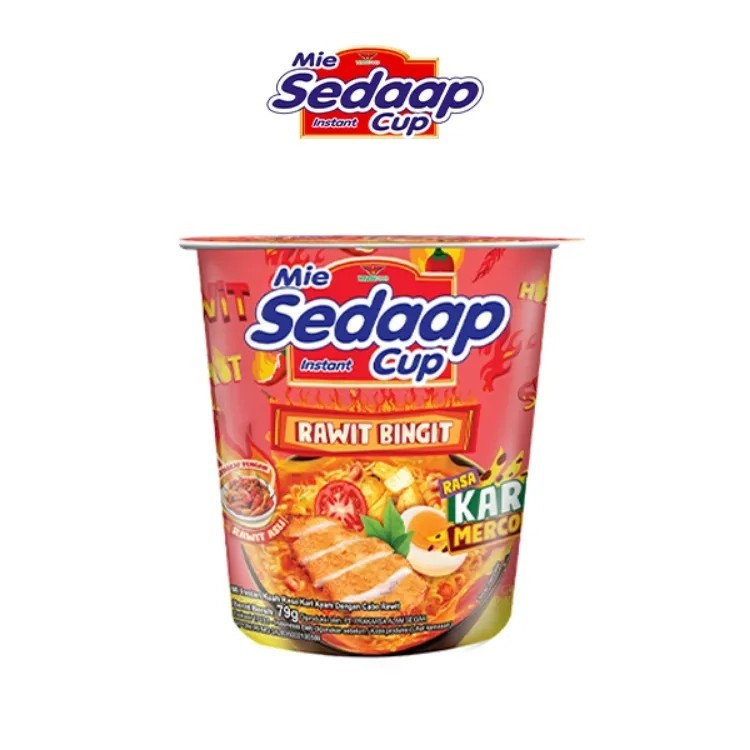 

SEDAAP MIE RAWIT BINGIT MERCON CUP 79GR