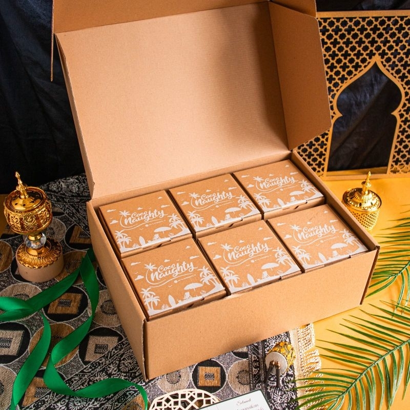 

Hampers box of 6 Coconut Pudding