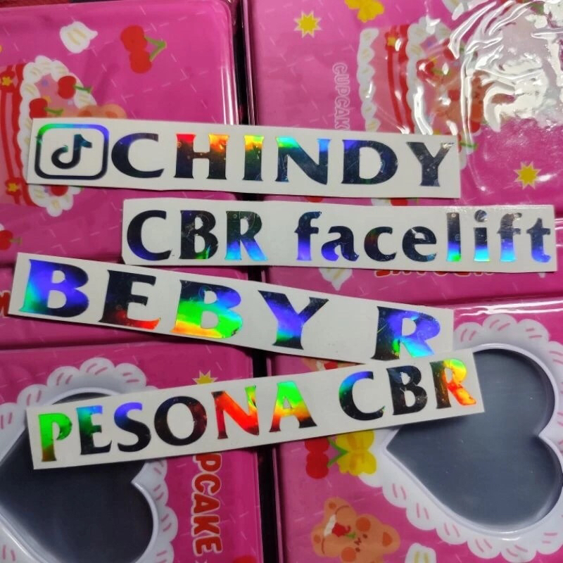 

￼STIKER HOLOGRAM BISA REQUEST KATA/NAMA SESUAI KEINGINAN