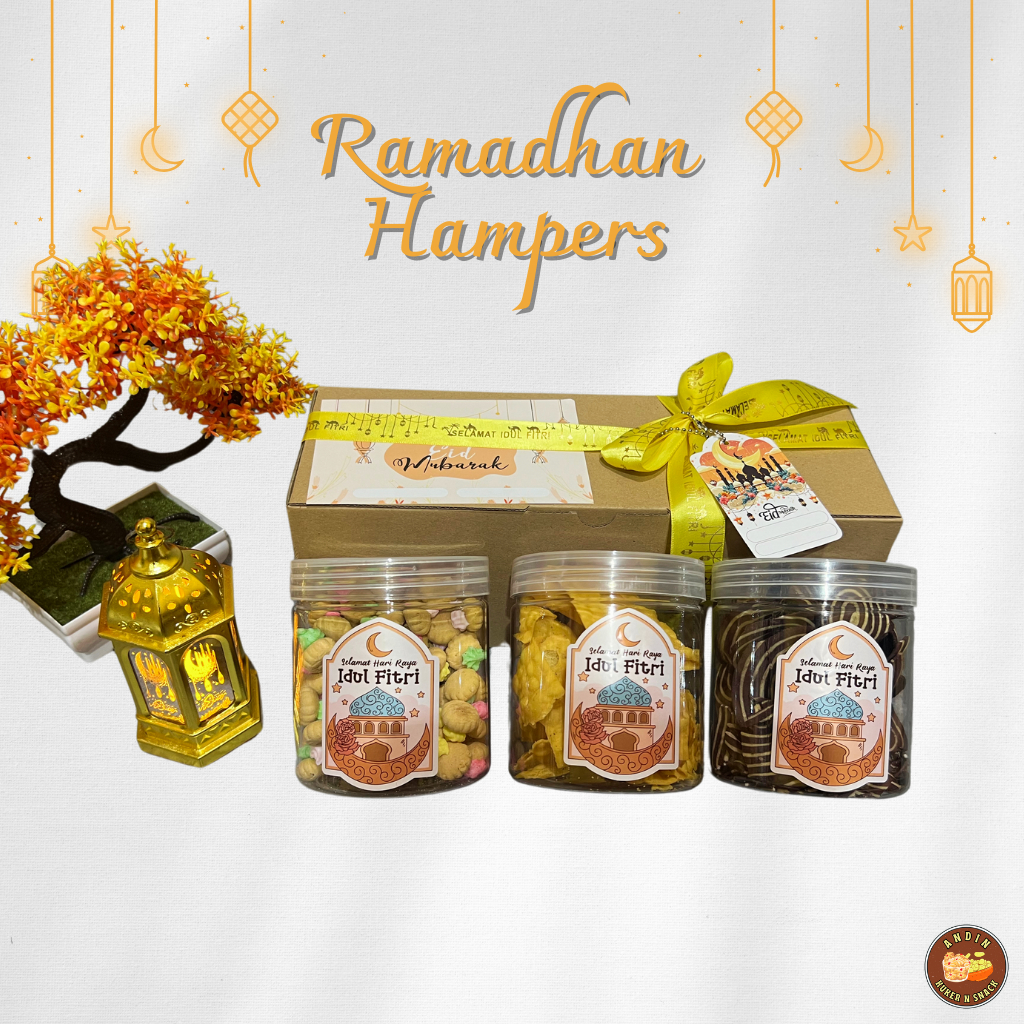 

PART 3_Ramadhan Hampers isi 3 toples (L) /Ramadan Gift Box Makanan Spesial Idul Fitri 2025